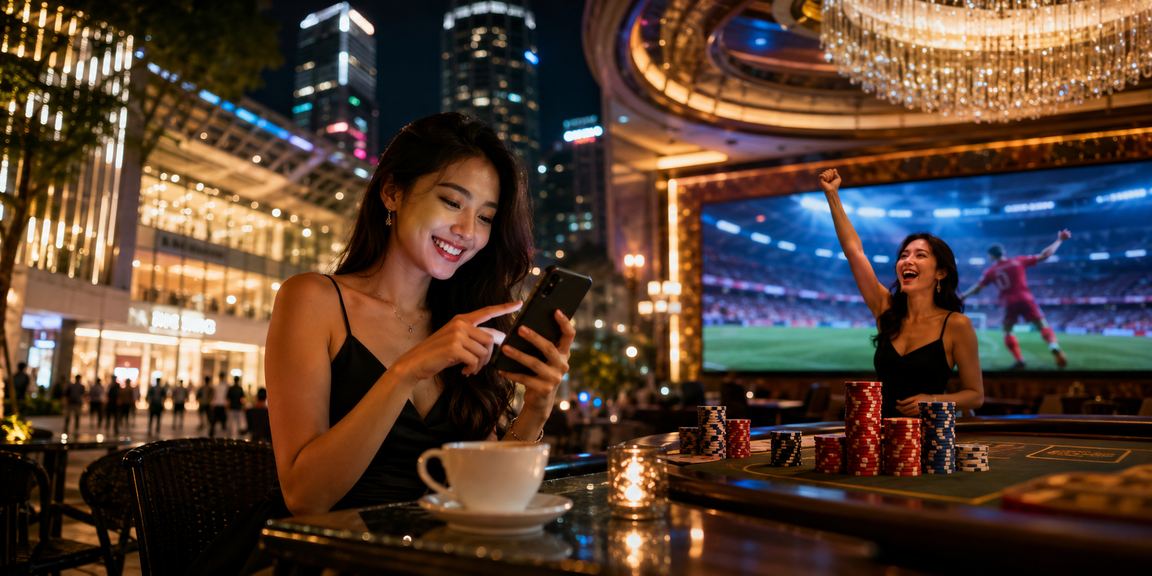 Pemain mendaftar dengan bonus di Kuala Lumpur dalam suasana yang selesa dan moden